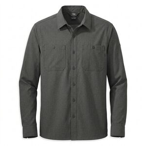 LG Outdoor Research Wayward UPF 50+ Charcoal Button Down Shirt